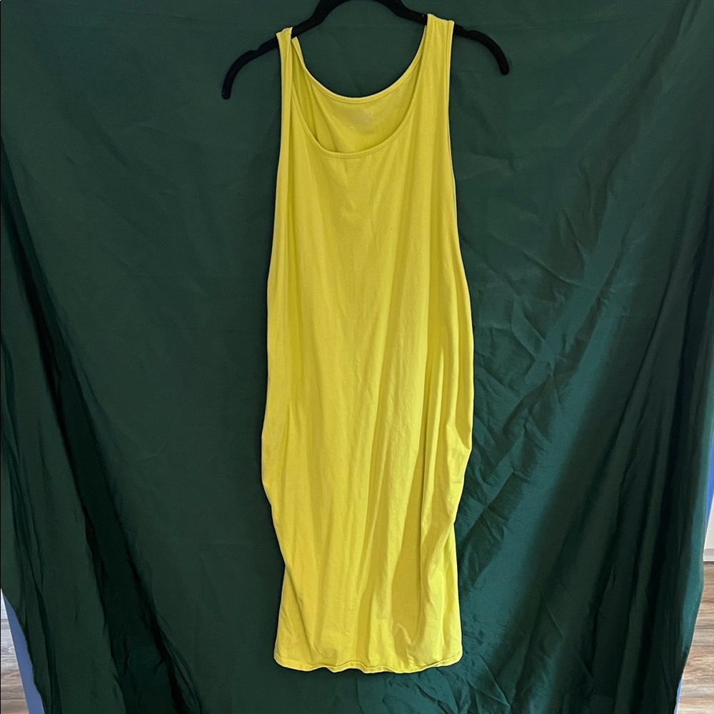 Maternity Yellow Sleeveless Women's Top